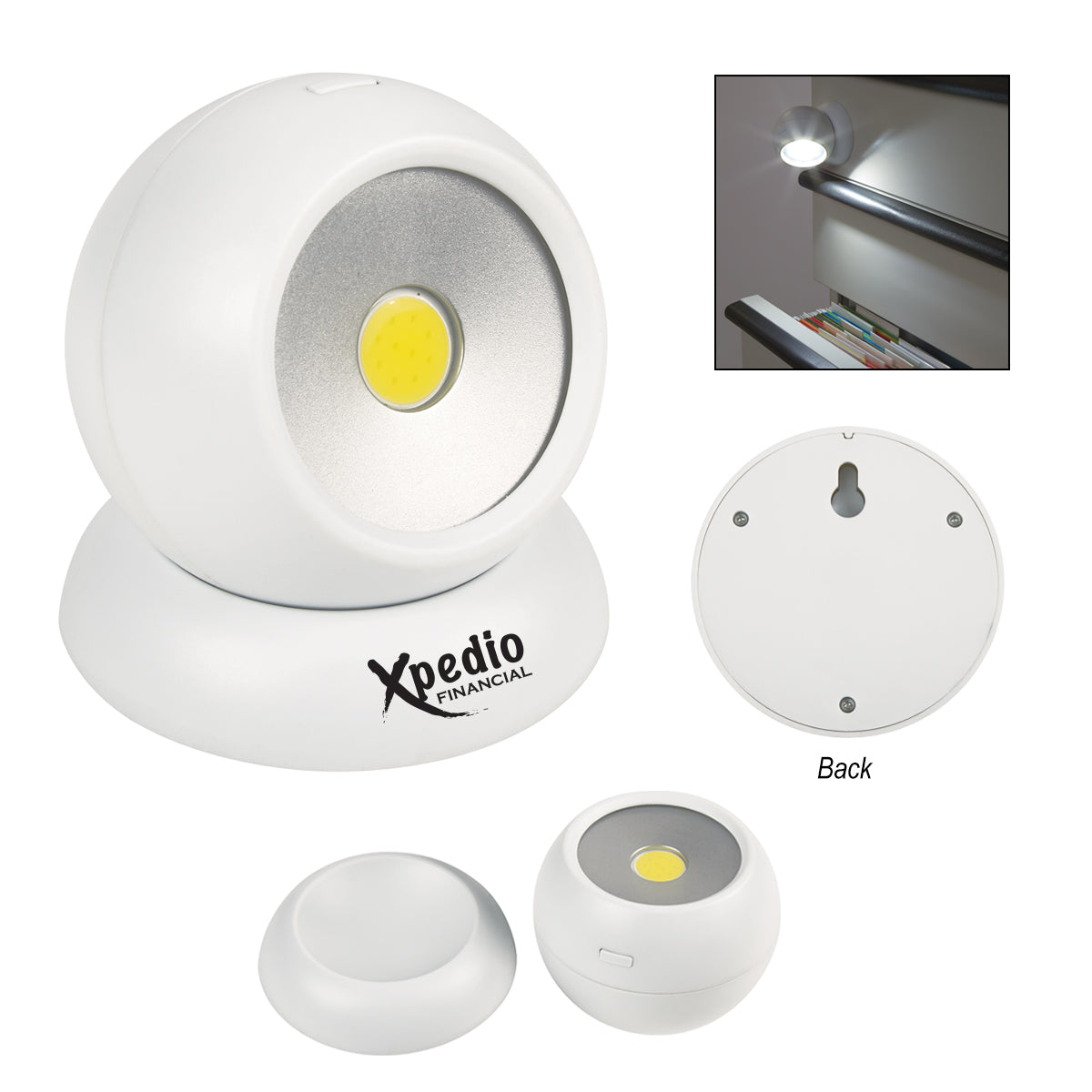 360° COB Light With Magnetic Base