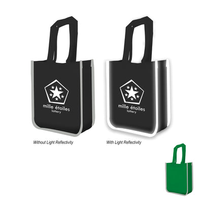 Reflective Non-Woven Lunch Tote Bag