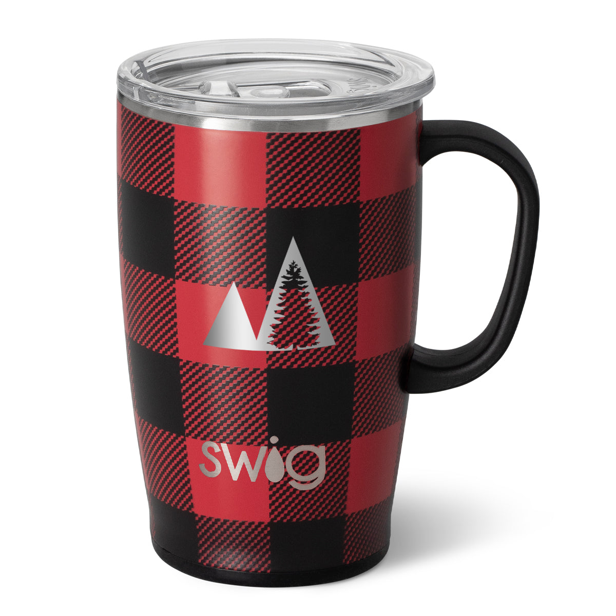 18 Oz. Swig Life™ Buffalo Plaid Stainless Steel Travel Tumbler