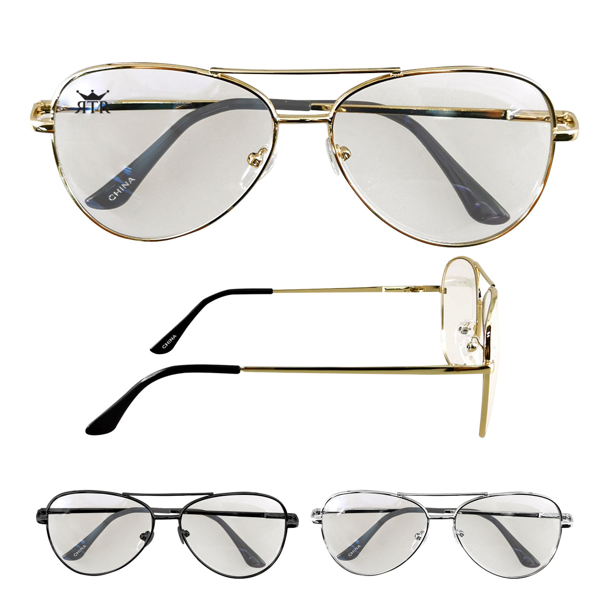 Blue Light Blocking Aviator Glasses