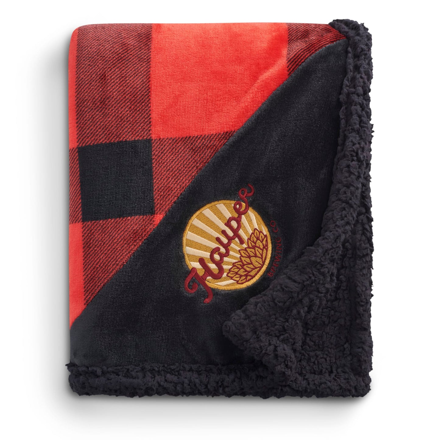 Field & Co. Buffalo Plaid Sherpa Blanket