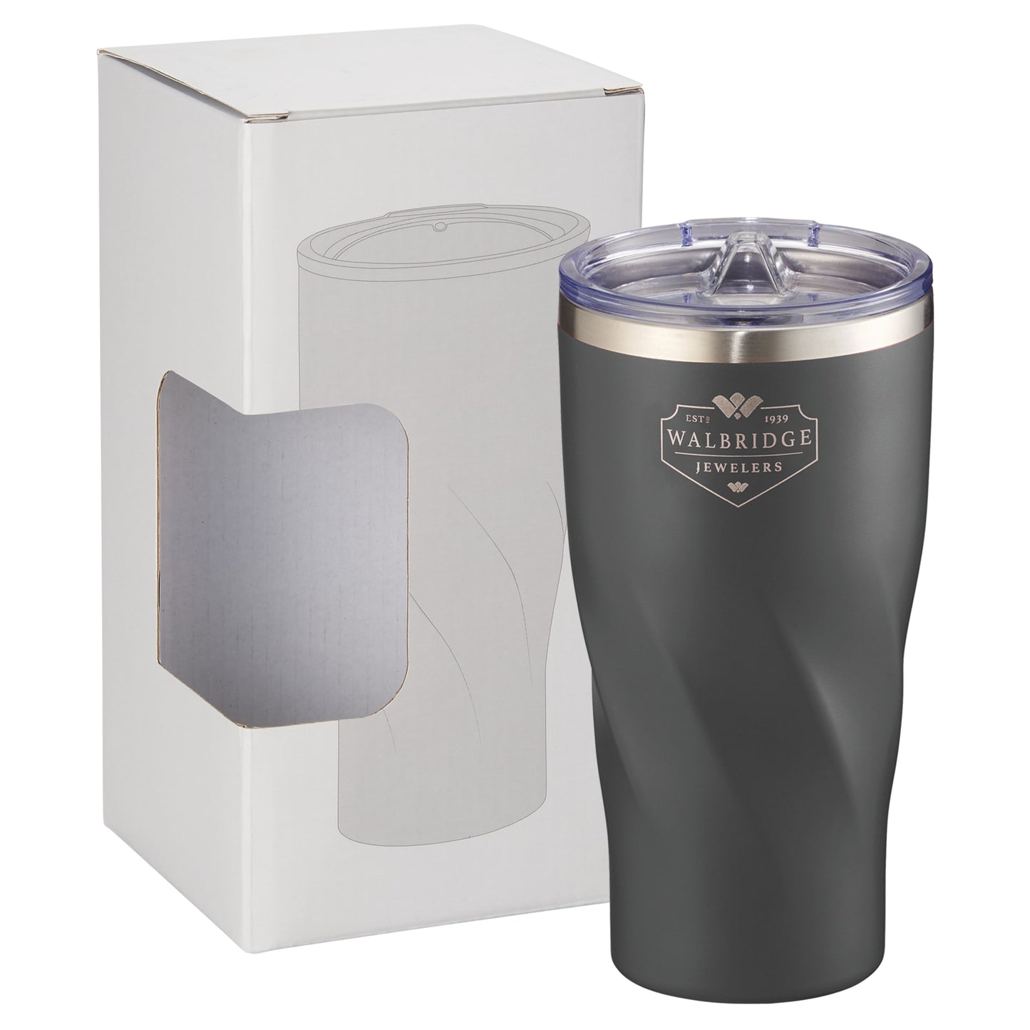 Hugo Copper Vac Powder Coating 20oz w/Window GB