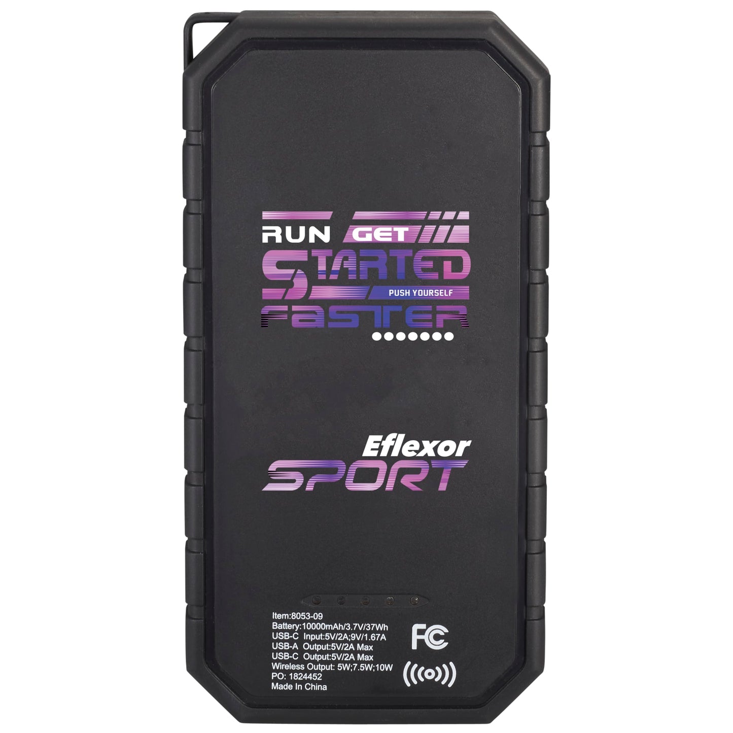 High Sierra IPX 5 Solar Fast Wireless Power Bank