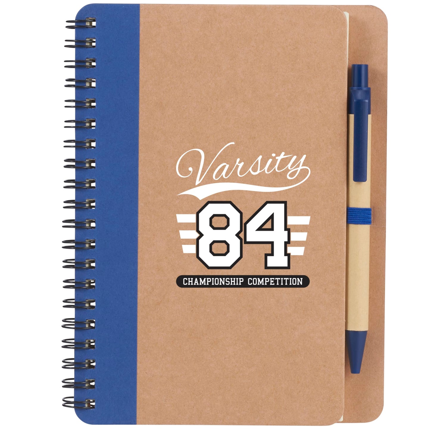 5in x 7in Eco Spiral Notebook with Pen