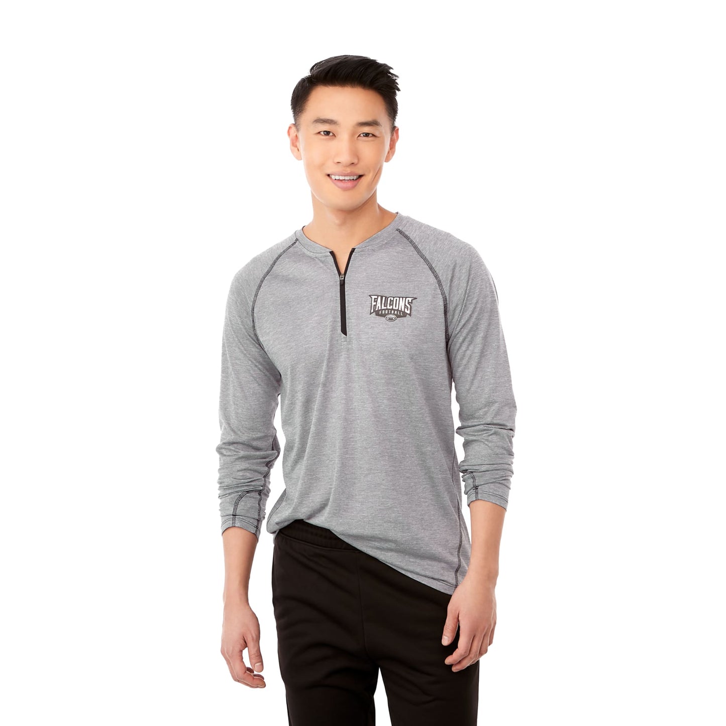 Mens Quadra Long Sleeve Top