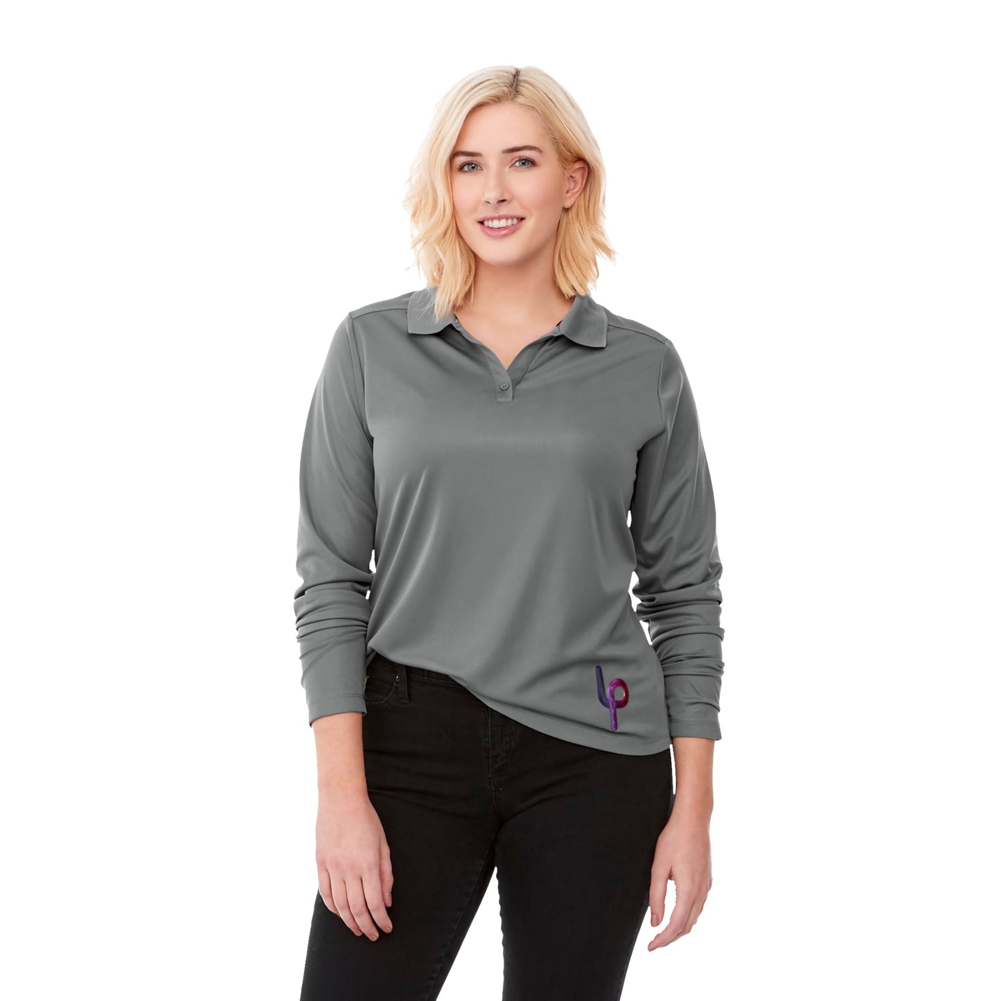 Womens Mori Long Sleeve Polo