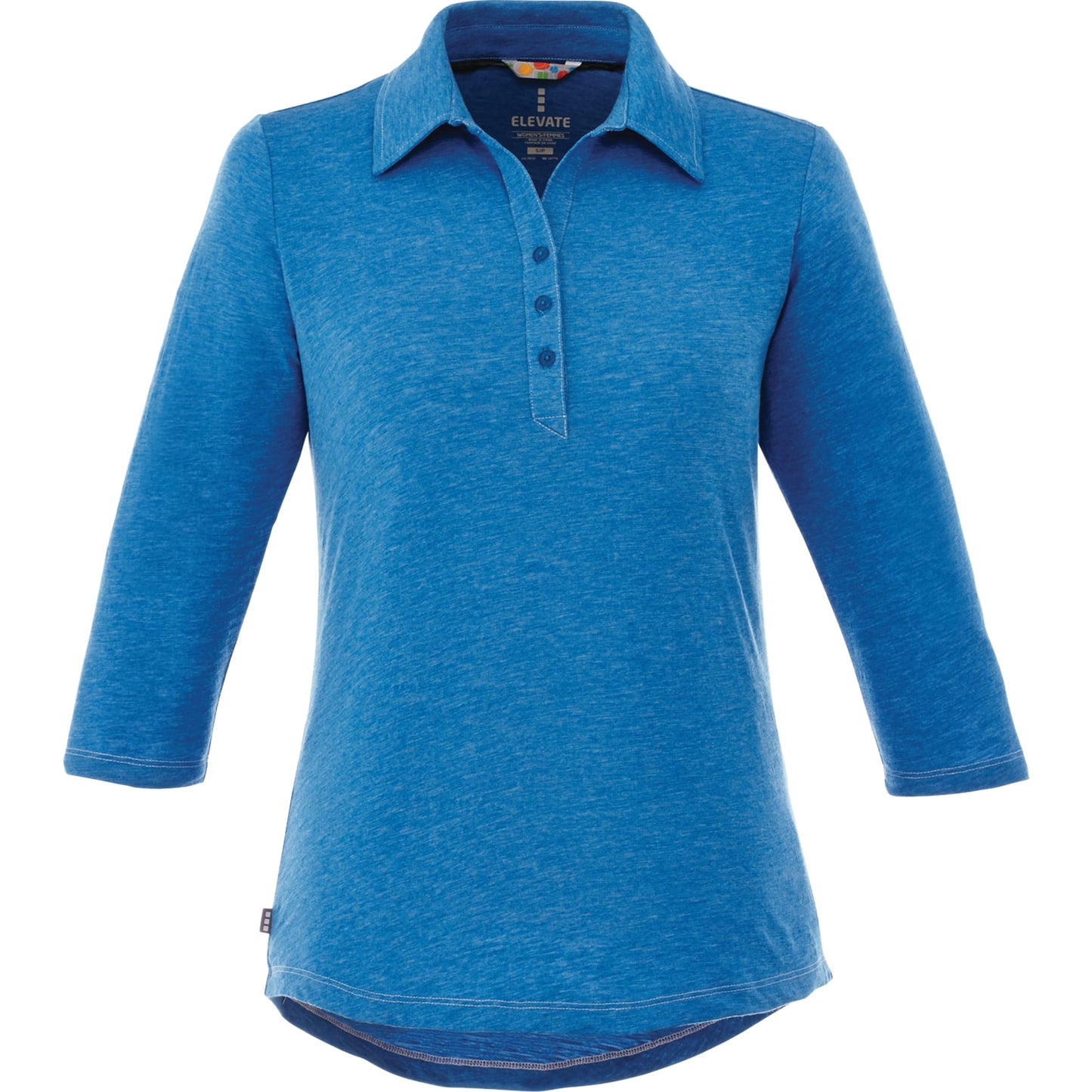 Womens TIPTON Three Qtr Slv Polo