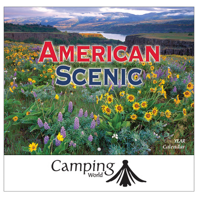 2023 American Scenic Wall Calendar - Stapled