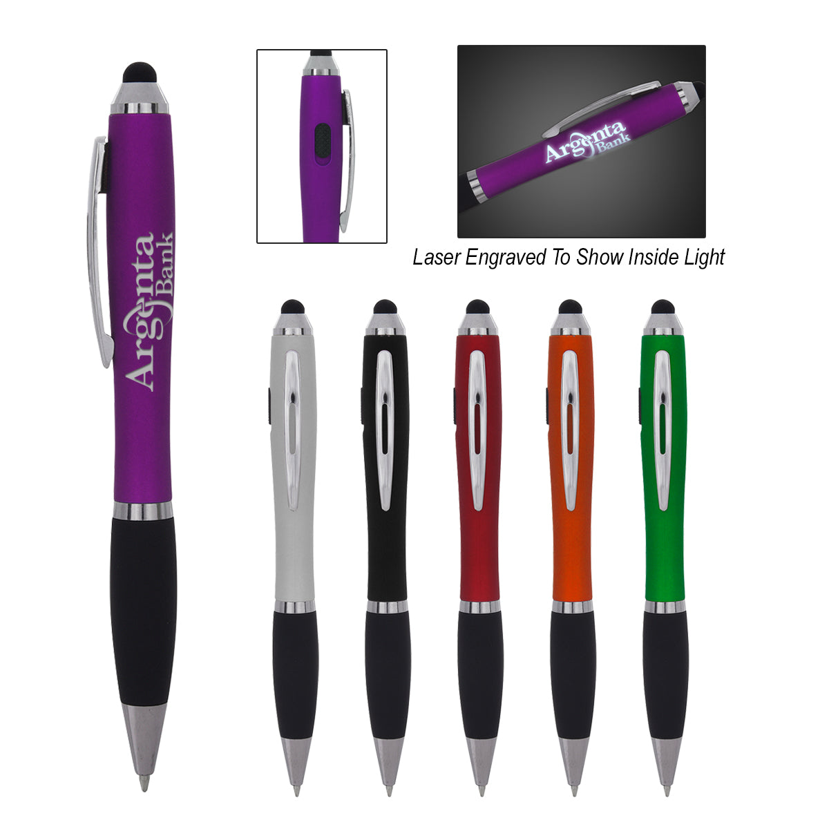 Dawn Light Up Stylus Pen