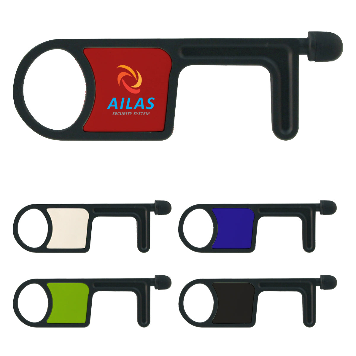 Door Opener Stylus With Antimicrobial Additive