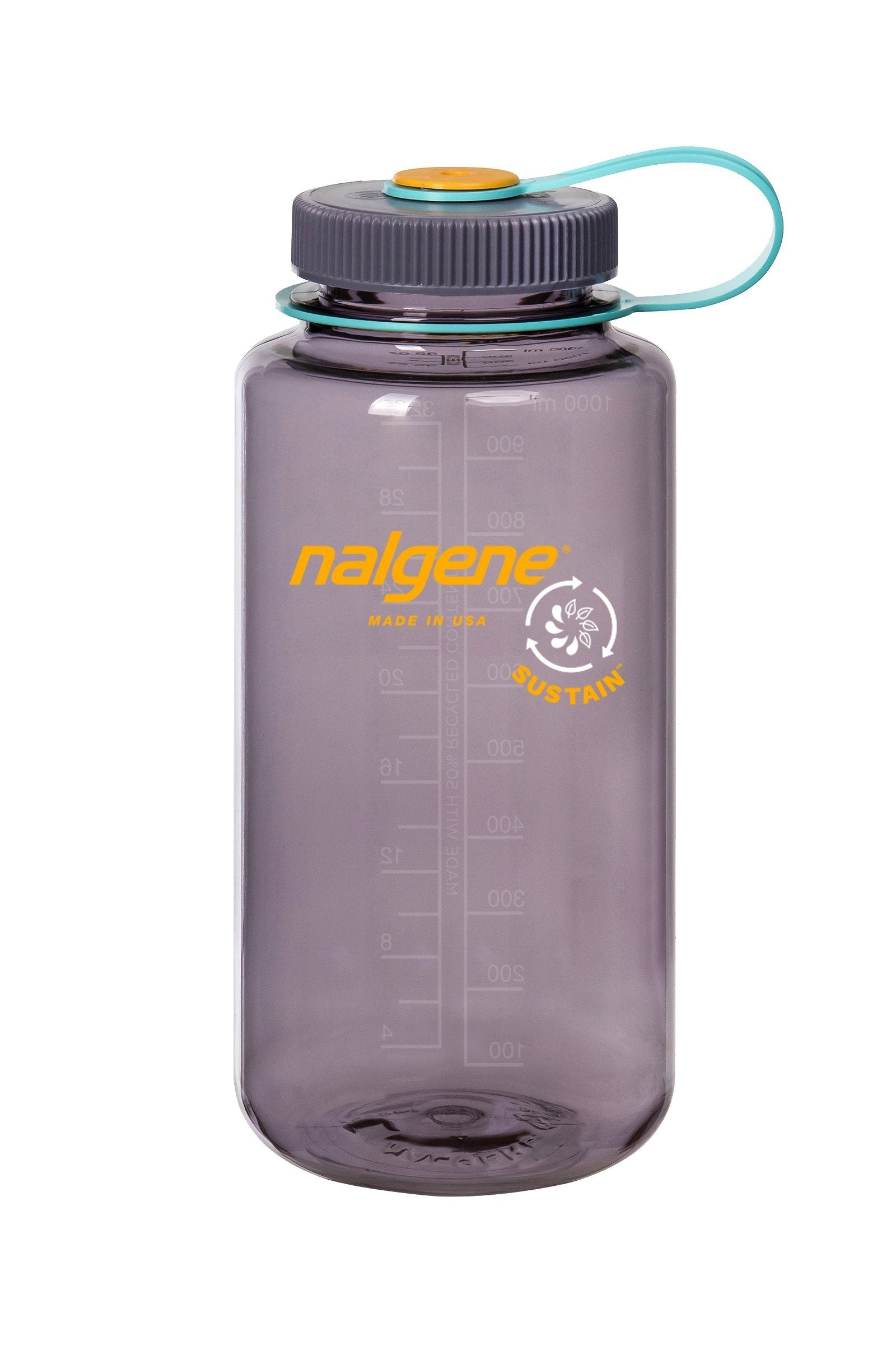 Rebuy Nalgene Sustain 32 oz. Wide Mouth Bottle Water Bottles Nordic Promotions Aubergine Multi Color 