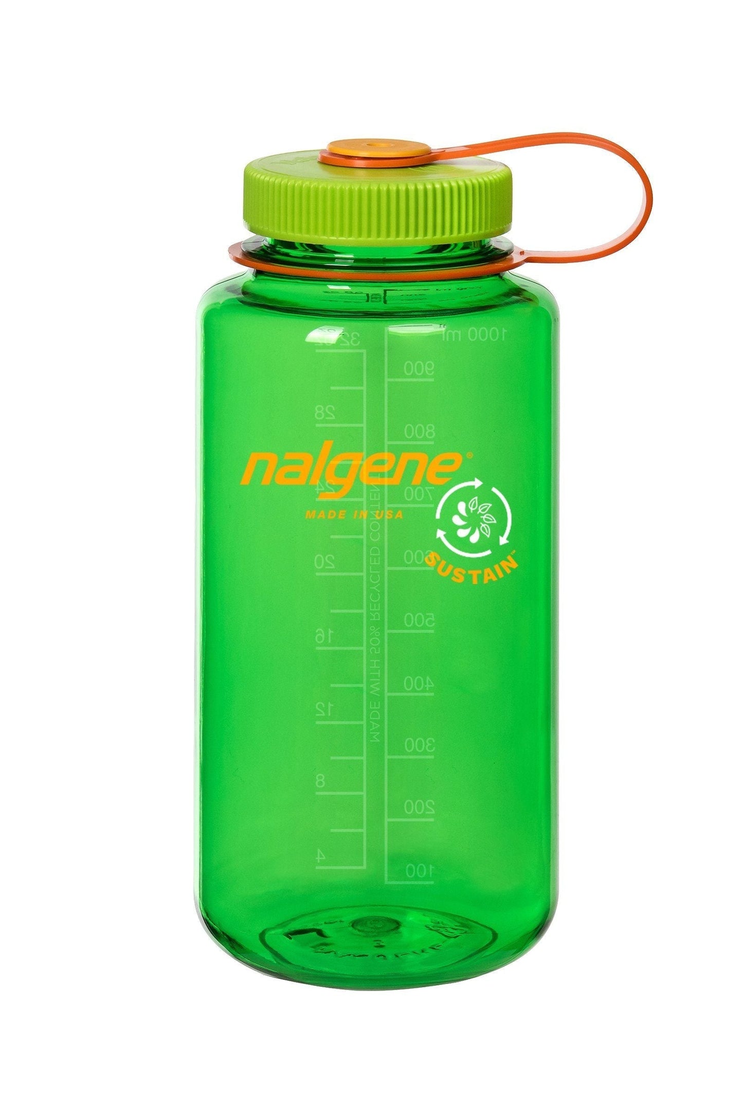 Rebuy Nalgene Sustain 32 oz. Wide Mouth Bottle Water Bottles Nordic Promotions Melon Multi Color 