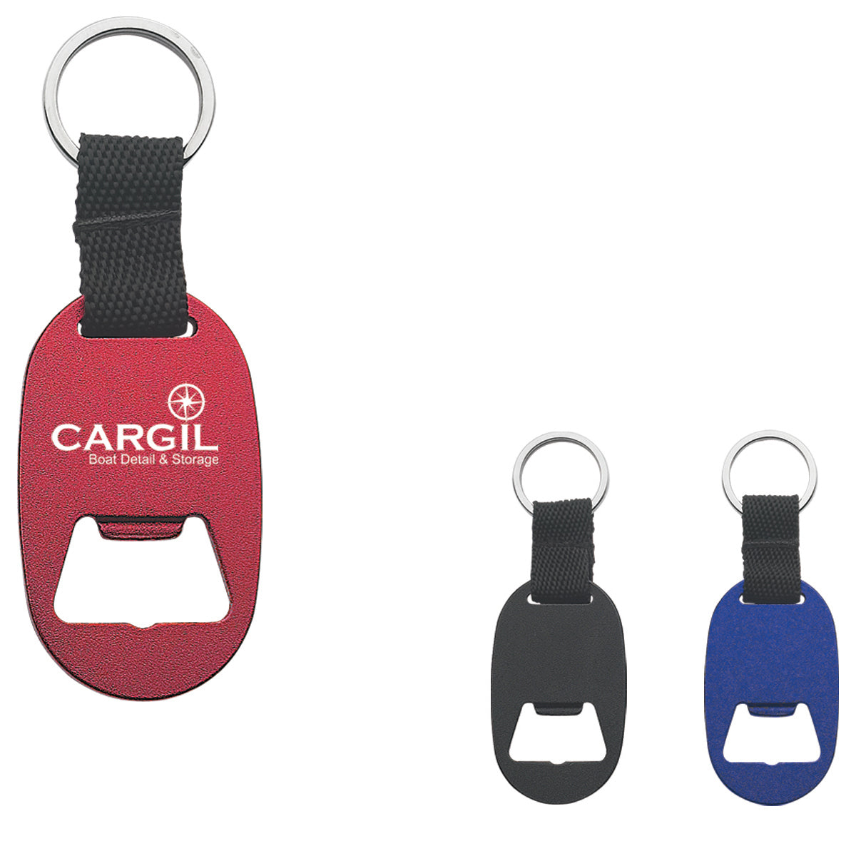 Metal Key Tag With Bottle Opener