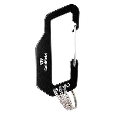 Aluminum Carabiner With Triple Split Ring