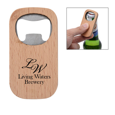 Bamboo Bottle Opener