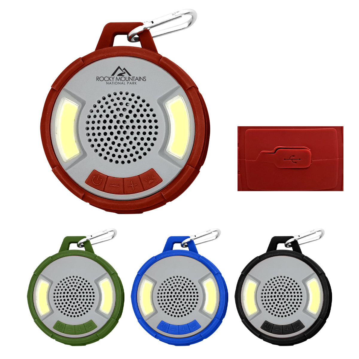 Outdoor Wireless Speaker With COB Light