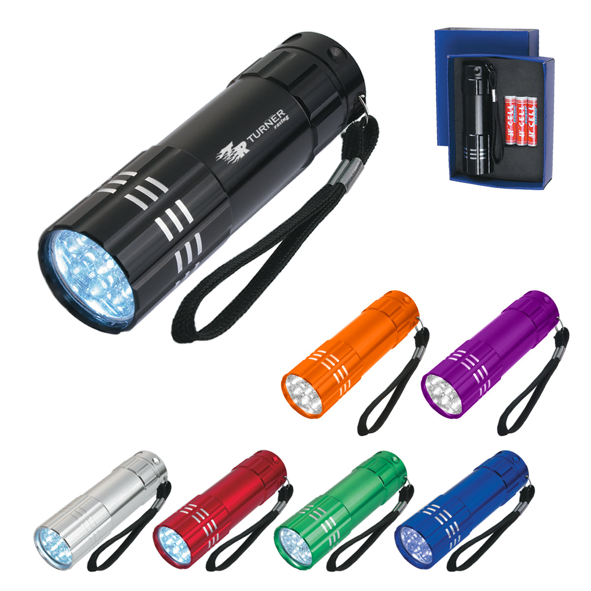 Aluminum LED Flashlight