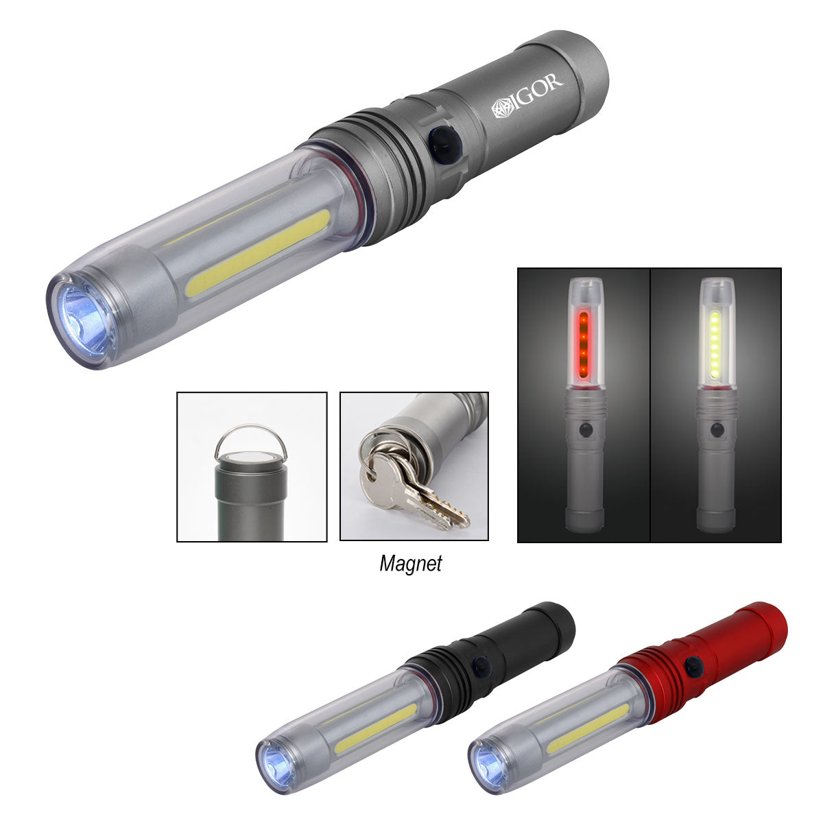 COB Magnetic Flashlight