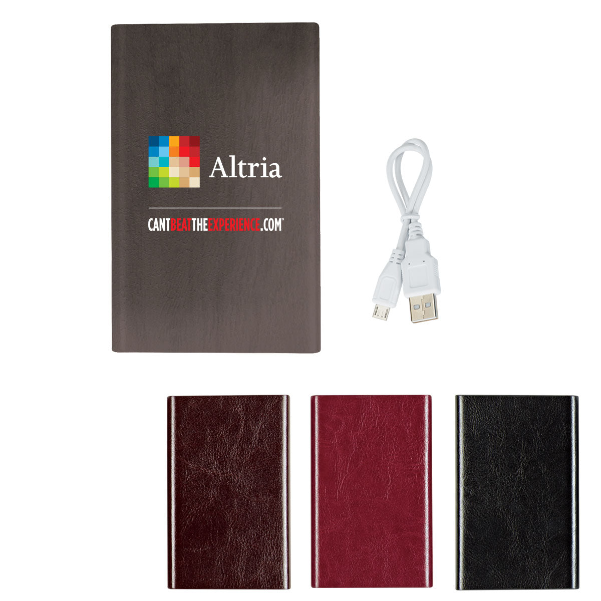 Leatherette Slim Power Bank