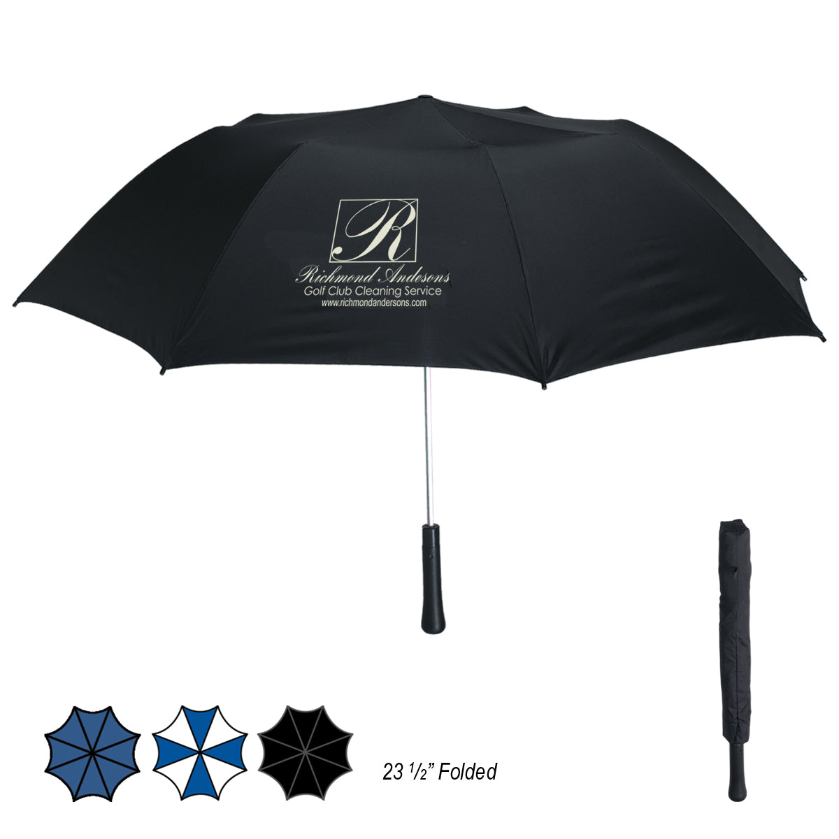 56" Arc Giant Telescopic Folding Umbrella