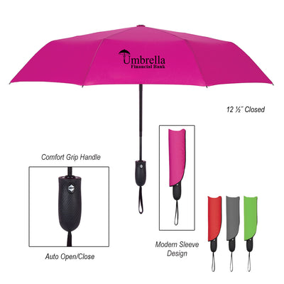 42" Arc Telescopic Wave Umbrella