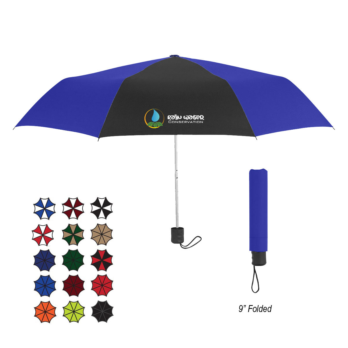 42" Arc Budget Telescopic Umbrella