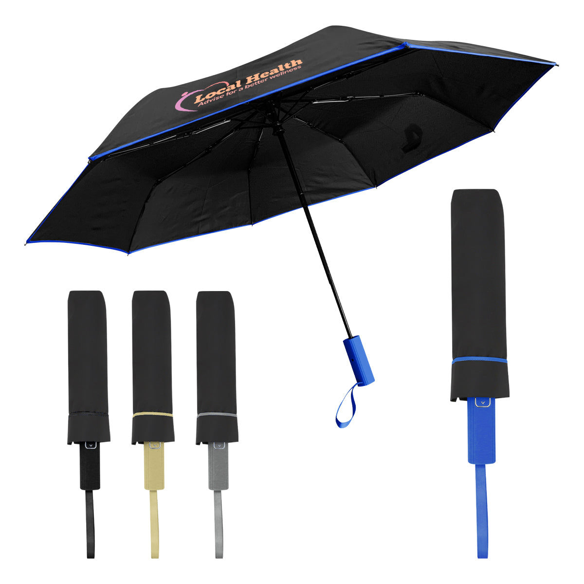 46" Arc Templeton Telescopic Umbrella