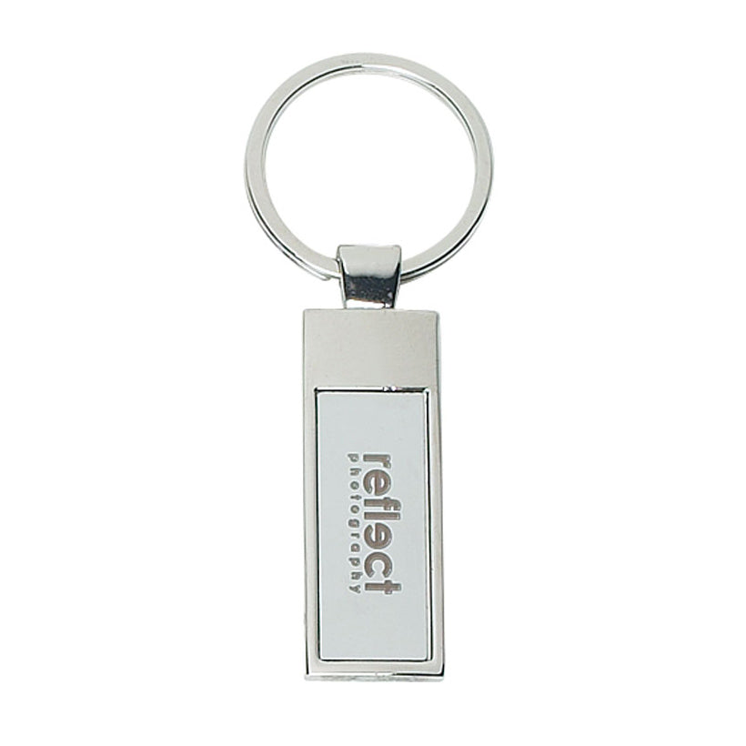 Rectangle Metal Key Tag