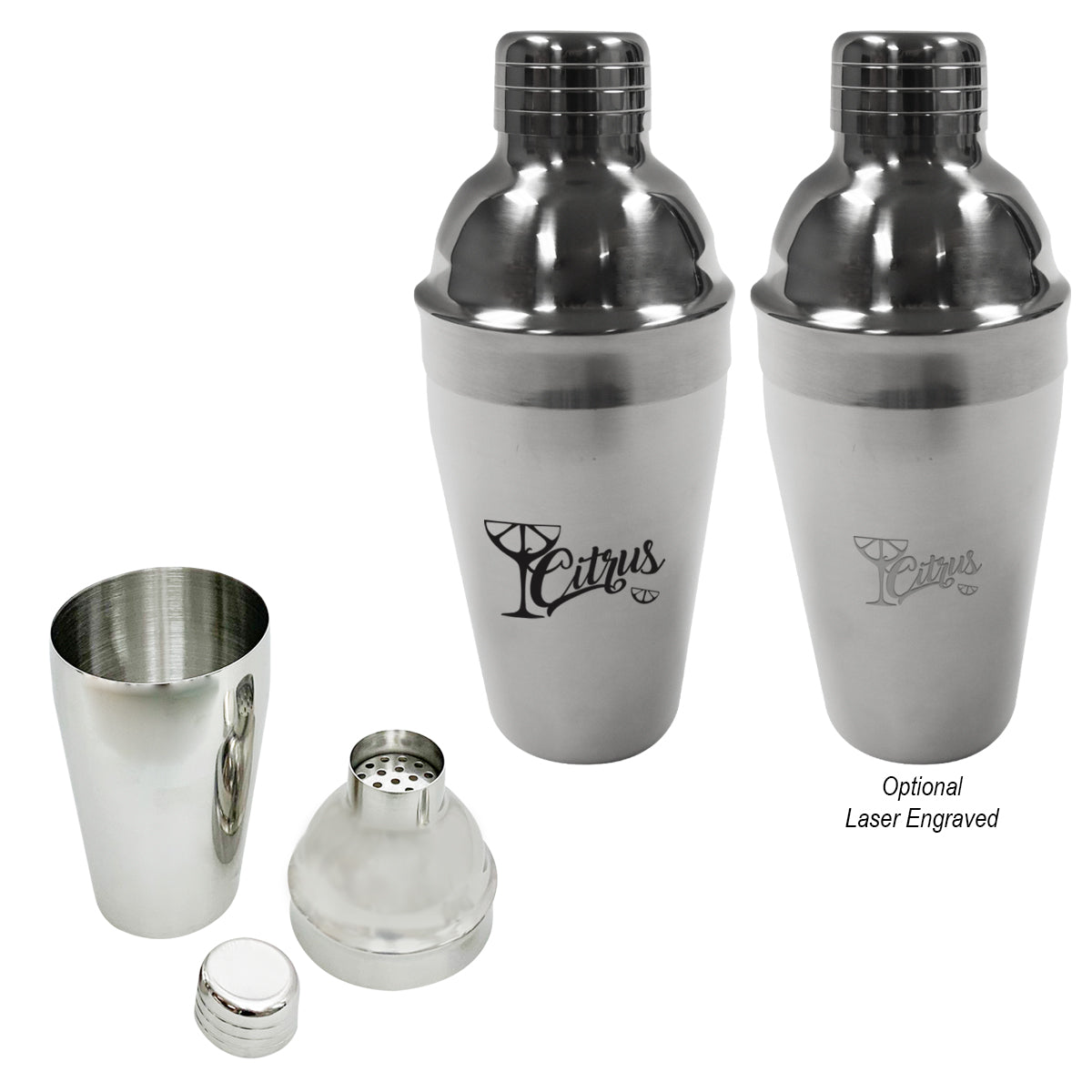 18.5 Oz. Stainless Steel Cocktail Shaker