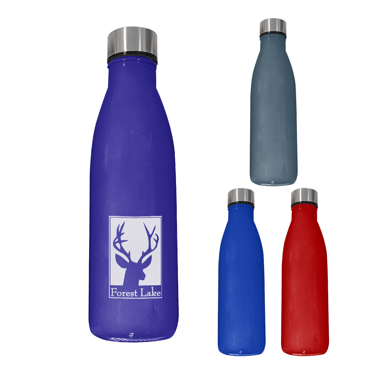 21 Oz. Glass Swiggy Bottle