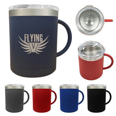 12 Oz. Davenport Stainless Steel Mug