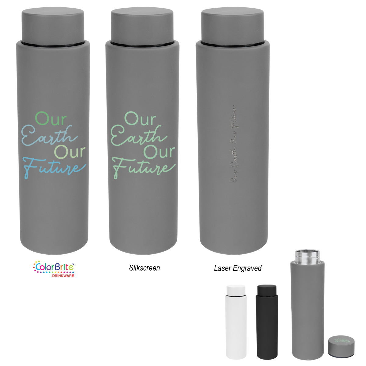 16 Oz. Stainless Steel Kenland Bottle