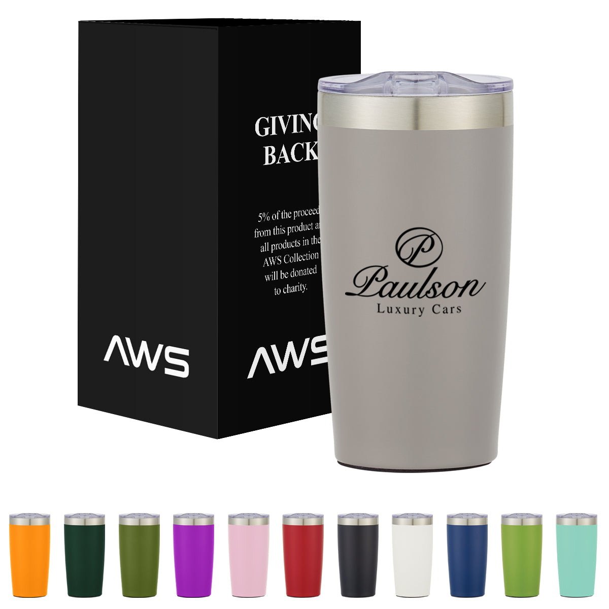 Aws 20 Oz. Two-Tone Himalayan Tumbler