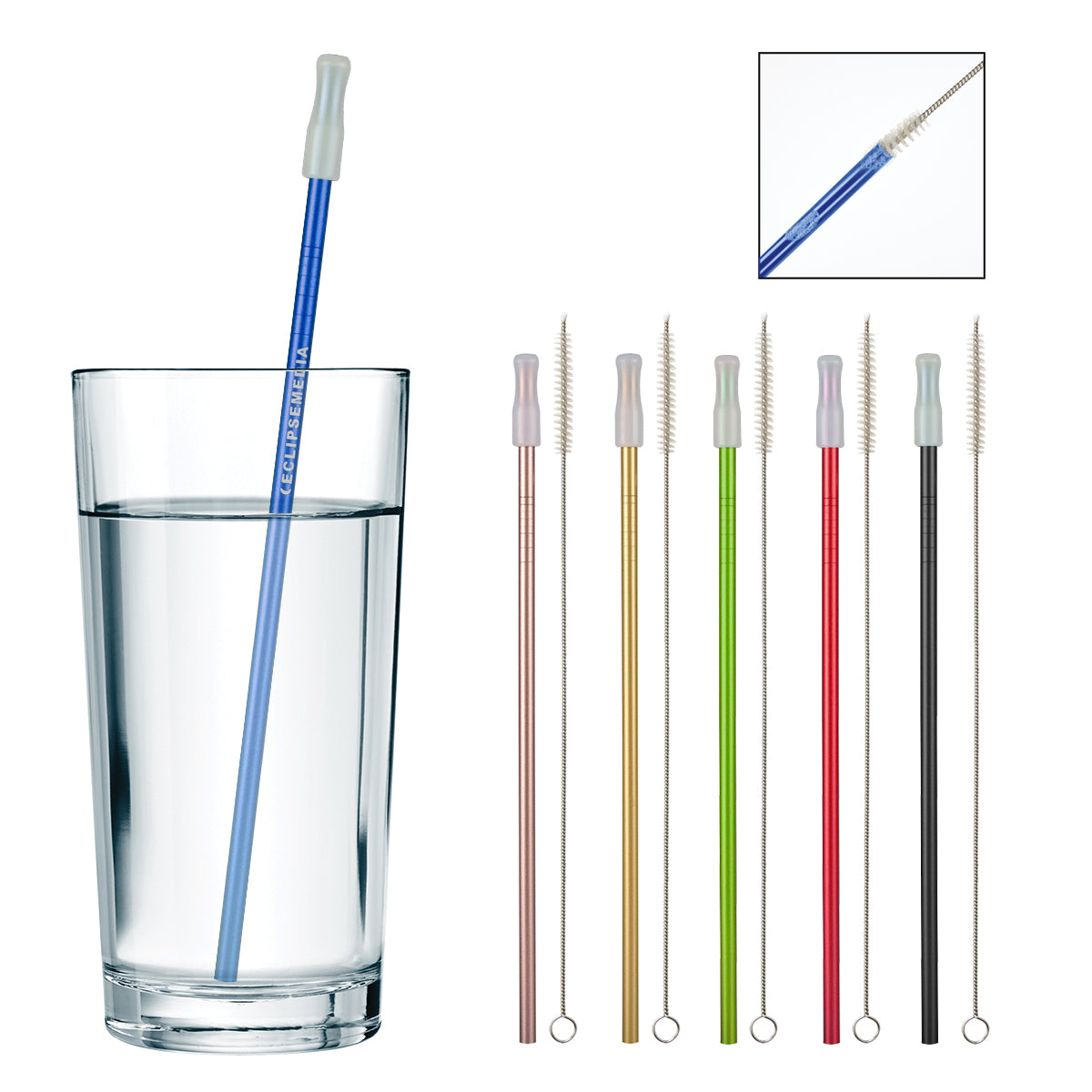 Park Avenue Stainless Steel Straw