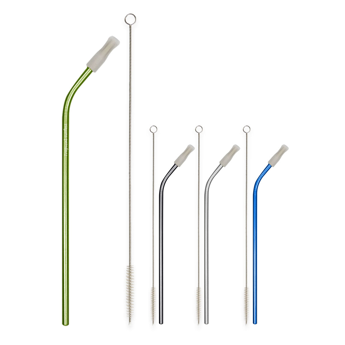 Bent Stainless Steel Straw