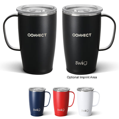 18 Oz. Swig Life™ Stainless Steel Travel Tumbler