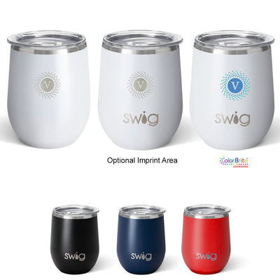 14 Oz. Swig Life™ Stainless Steel Stemless Wine Tumbler