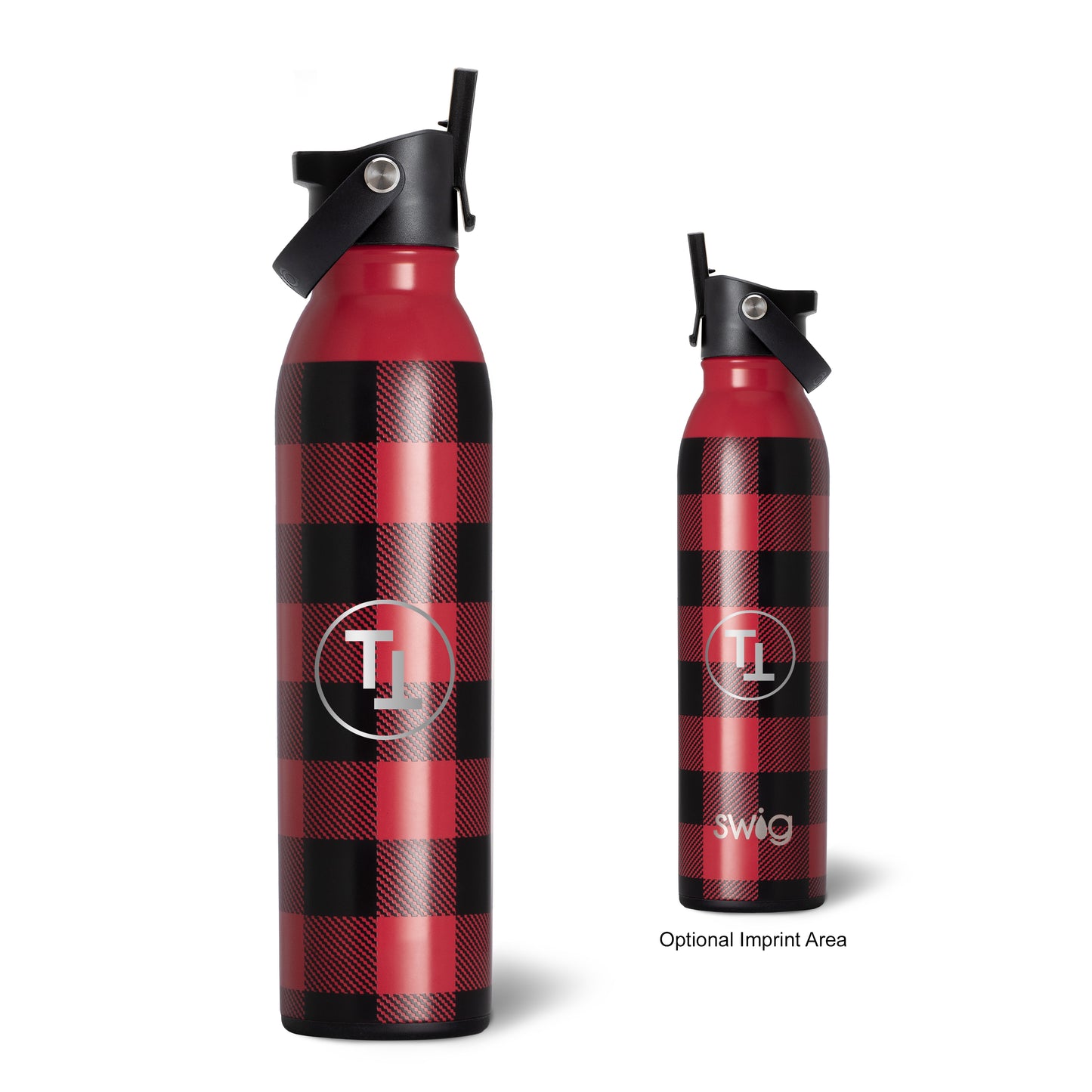 20 Oz. Swig Life™ Buffalo Plaid Stainless Steel Bottle