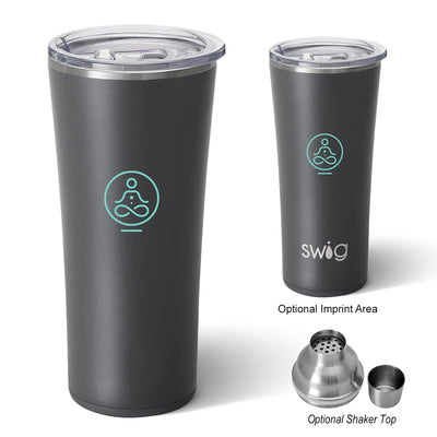 22 Oz. Swig Life™ Grey Stainless Steel Tumbler