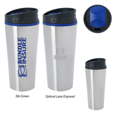 15 Oz. Diamond Stainless Steel Tumbler