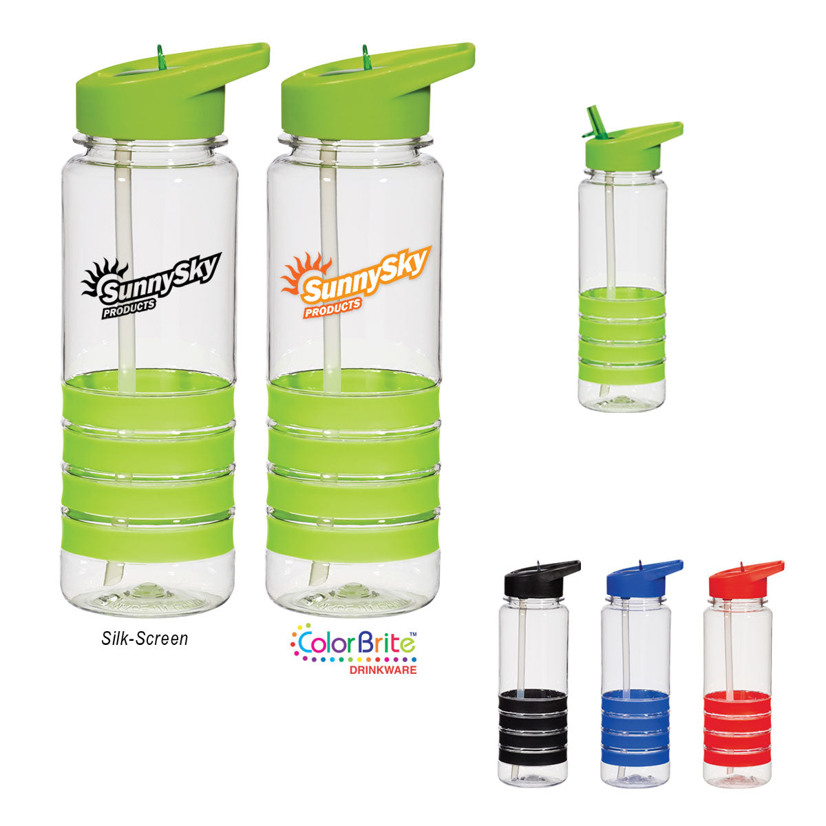 24 Oz. Tritan™ Banded Gripper Bottle