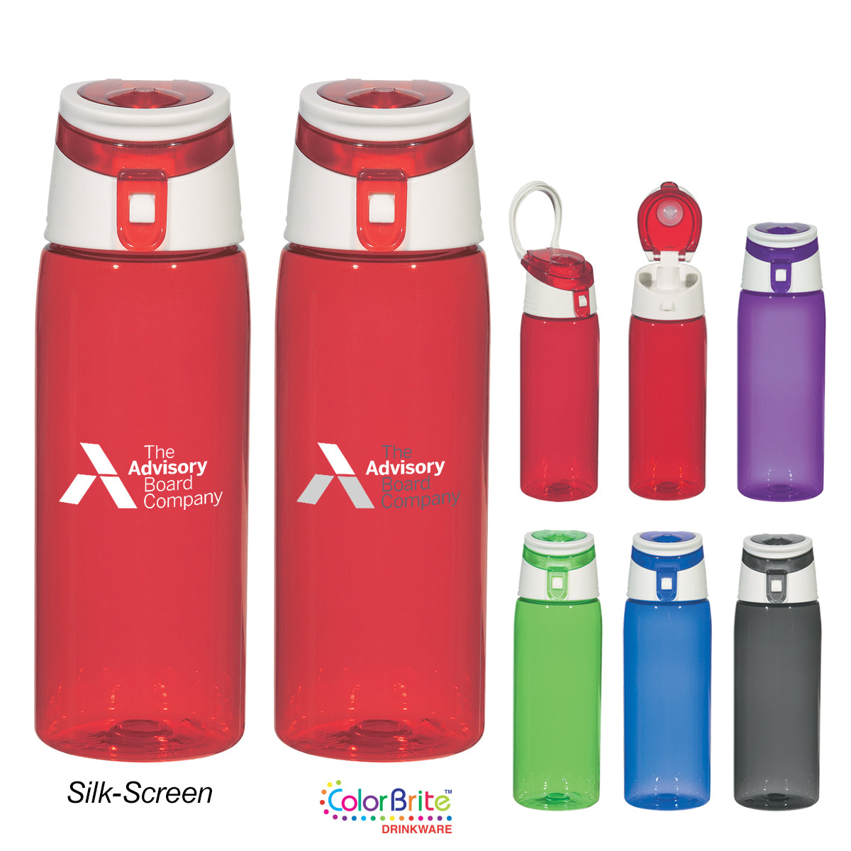 24 Oz. Tritan™ Flip-Top Sports Bottle