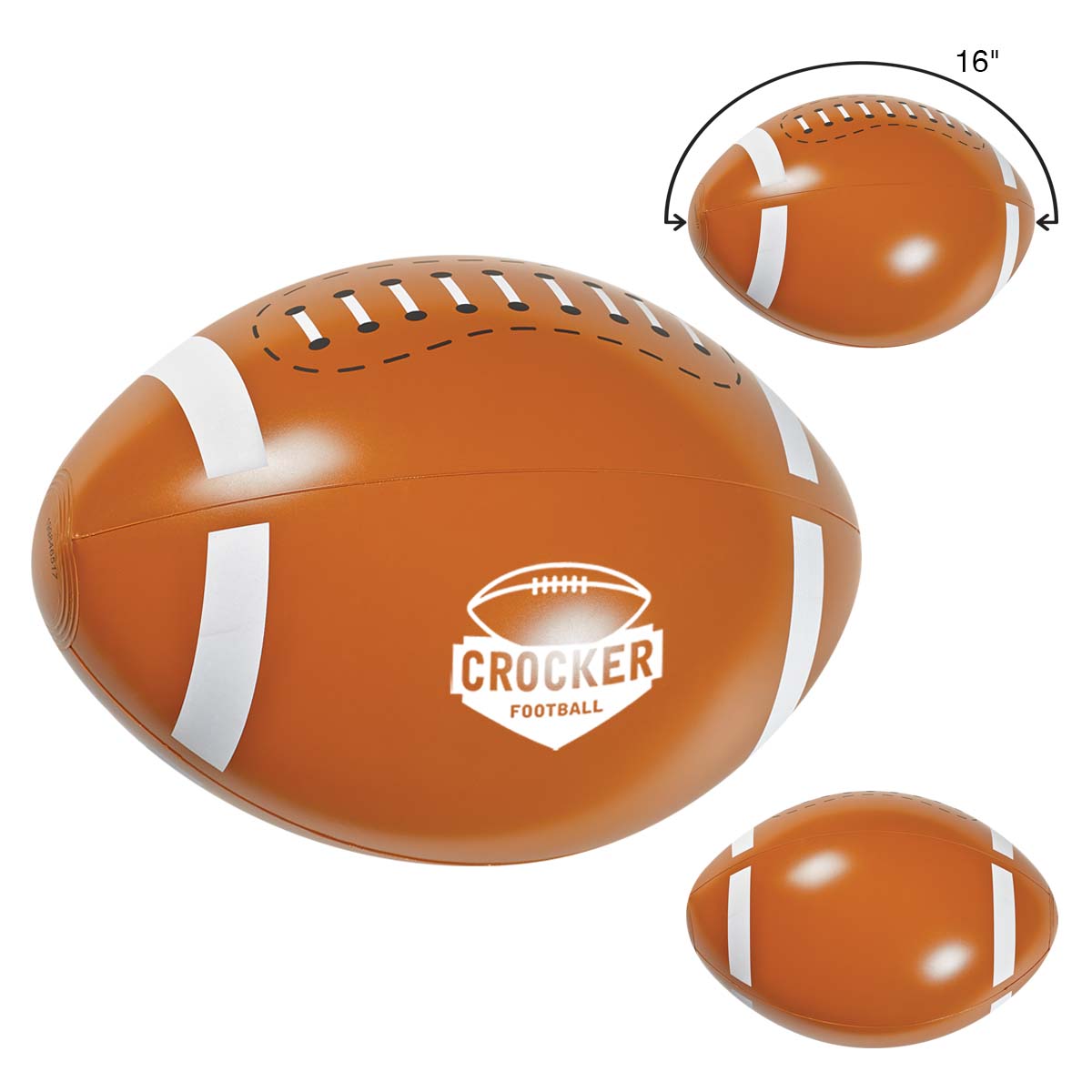 16" Football Beach Ball