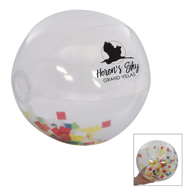 16" Confetti Beach Ball