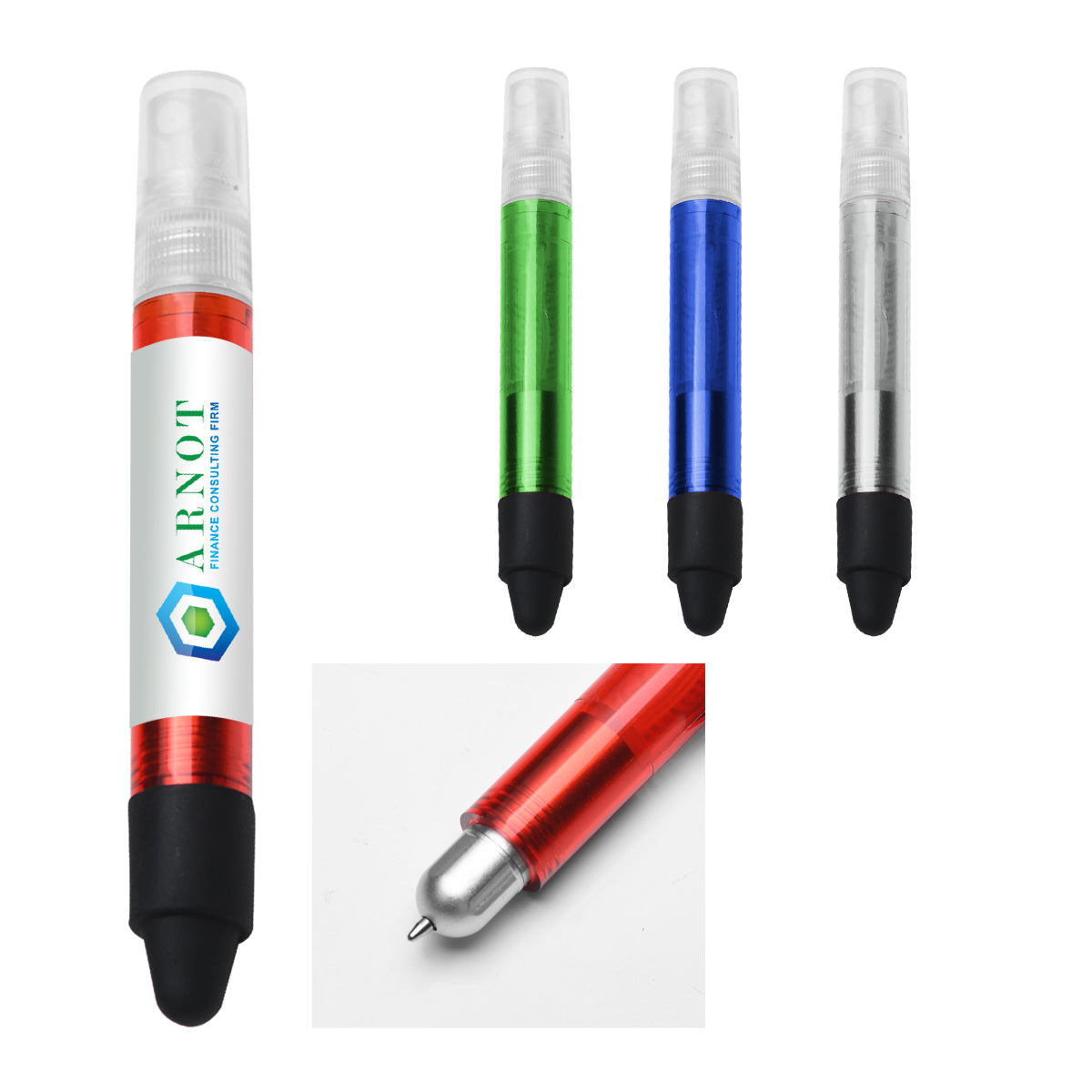 0.07 Oz. Hand Sanitizer Spray With Stylus And Pen