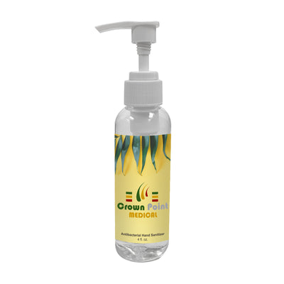 4 Oz. USA Made Gel Hand Sanitizer With Pump