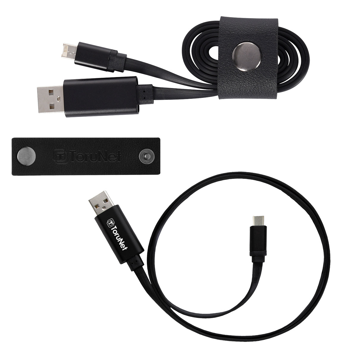 2-In-1 Charging Cable & Snap Wrap Kit