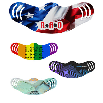 USA Made Full Color Adjustable Face Mask