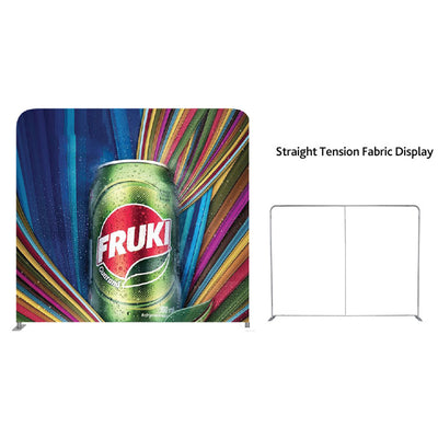 8' Straight Tension Fabric Display