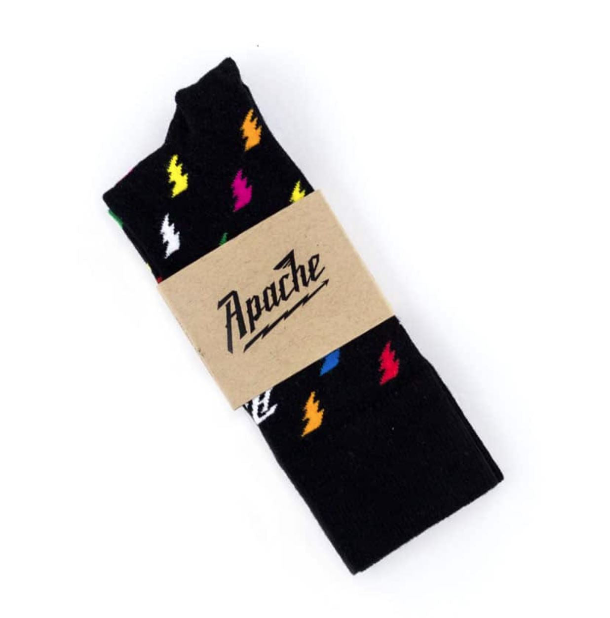 Cotton Crew Socks Custom Mid Wrap Multi Color 